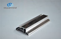 Aluminiowe profile prysznicowe o jasnej srebrnej powierzchni Norma EN755-9